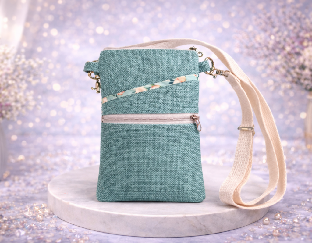 sac bandouliere vert d'eau 2