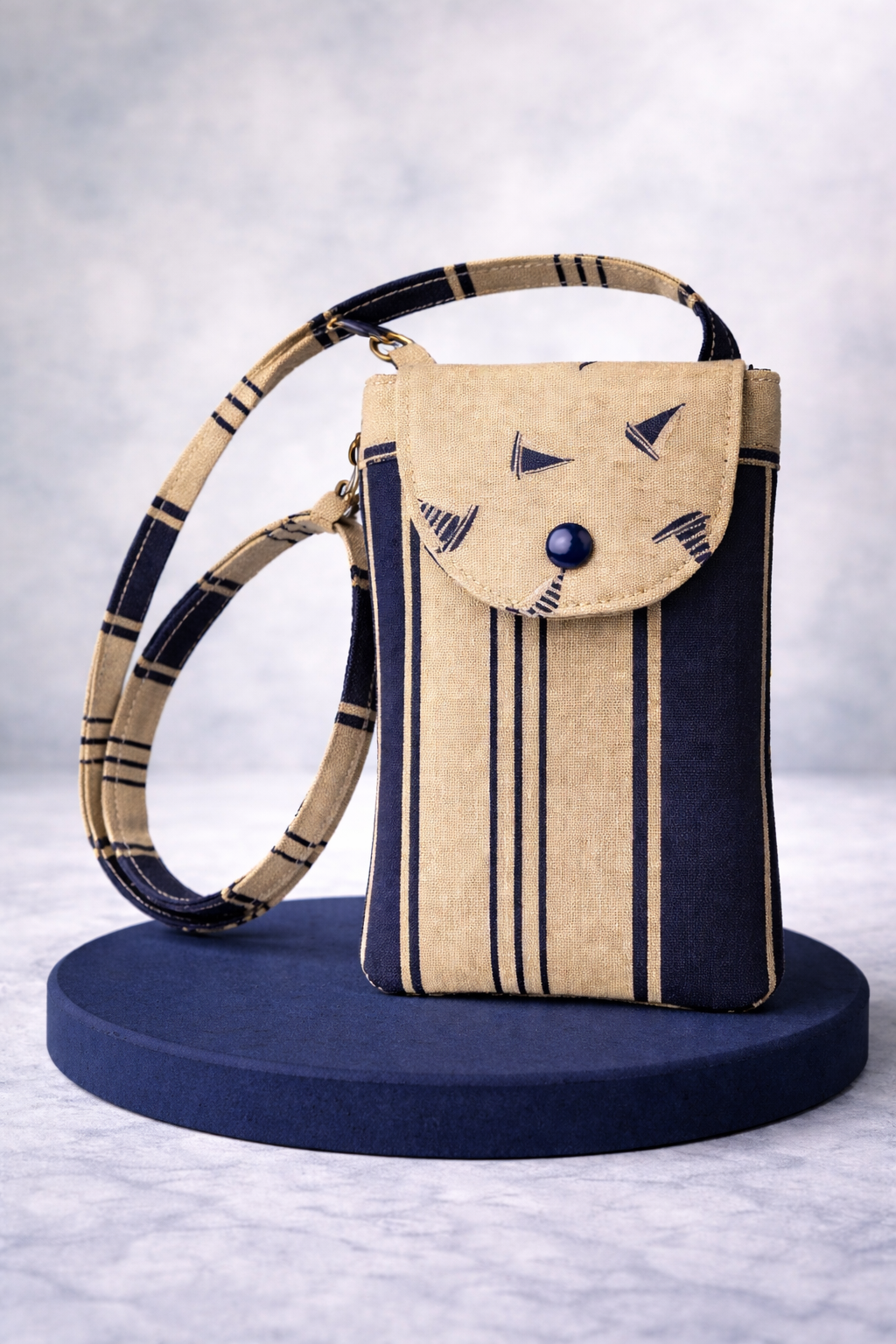 sac bandouliere marine